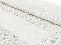 Round rug - Alexa Natural Cotton Shaggy (offwhite)