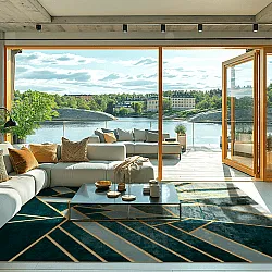 Wilton rug - Amasra (green)
