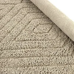 Shaggy rugs - Amberley Natural Cotton Shaggy (beige)