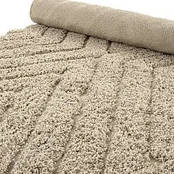 Shaggy rugs - Amberley Natural Cotton Shaggy (beige)