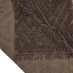 Shaggy rugs - Amberley Natural Cotton Shaggy (brown)