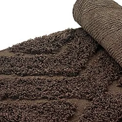 Shaggy rugs - Amberley Natural Cotton Shaggy (brown)