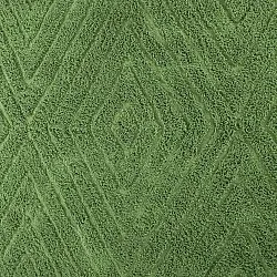 Shaggy rugs - Amberley Natural Cotton Shaggy (green)
