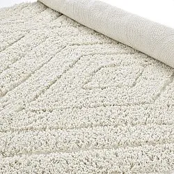 Shaggy rugs - Amberley Natural Cotton Shaggy (off-white)