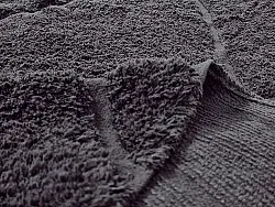 Shaggy rugs - Andrea Natural Cotton Shaggy (black)