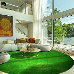 Round rug - Anzio (green)