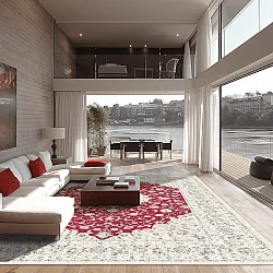 Wilton rug - Arabella (red)