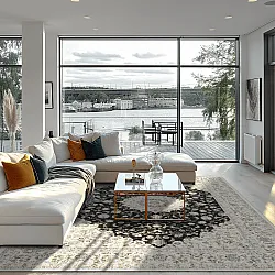 Wilton rug - Arabella (black)
