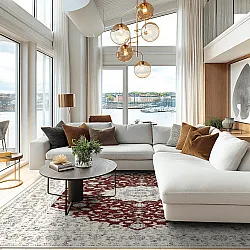 Wilton rug - Arabella (burgundy)