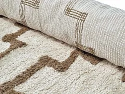 Shaggy rugs - Arlon Natural Cotton Shaggy (beige)