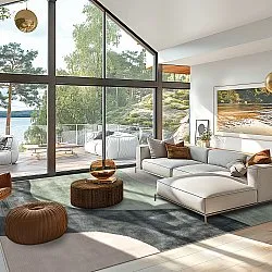 Wilton rug - Barcelona (green)