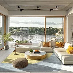 Wilton rug - Barcelona (yellow)