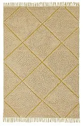 Shaggy rugs - Bellevue Natural Cotton Shaggy (beige/brown)