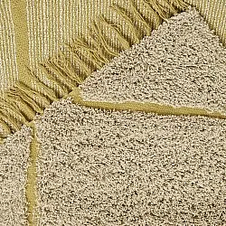 Shaggy rugs - Bellevue Natural Cotton Shaggy (beige/brown)