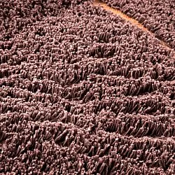 Shaggy rugs - Bellevue Natural Cotton Shaggy (red/orange)