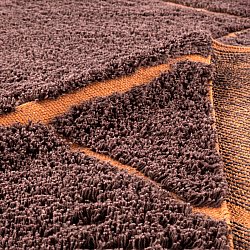 Shaggy rugs - Bellevue Natural Cotton Shaggy (red/orange)
