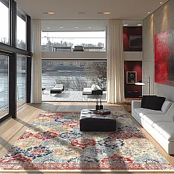 Wilton rug - Bohemia (red/multi)