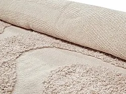 Shaggy rugs - Bonnie Natural Cotton Shaggy (beige)