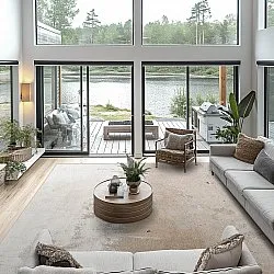 Wilton rug - Bornos (grey/beige)