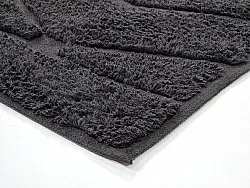 Shaggy rugs - Brynn Natural Cotton Shaggy (black)