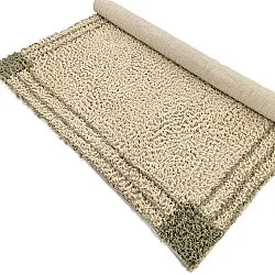 Shaggy rugs - Cataya Natural Cotton Shaggy (beige/taupe)