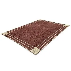 Shaggy rugs - Cataya Natural Cotton Shaggy (brown/beige)