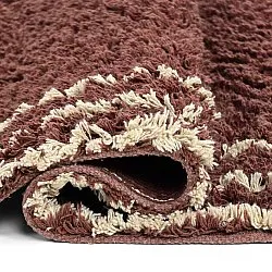 Shaggy rugs - Cataya Natural Cotton Shaggy (brown/beige)