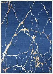 Wilton rug - Cesina (blue/gold)
