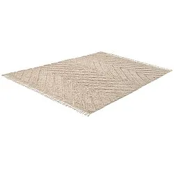 Shaggy rugs - Conara Natural Cotton Shaggy (beige)