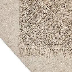 Shaggy rugs - Conara Natural Cotton Shaggy (beige)