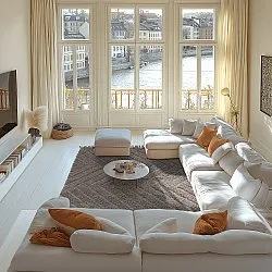 Shaggy rugs - Conara Natural Cotton Shaggy (taupe)