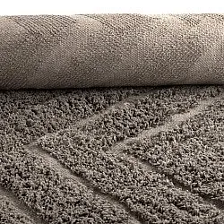 Shaggy rugs - Conara Natural Cotton Shaggy (taupe)