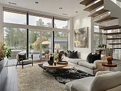 Wilton rug - Cyra (black/gold)