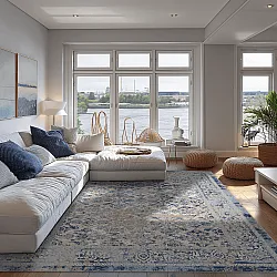 Wilton rug - Denizli (blue)