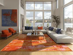 Wilton rug - Drew (orange)