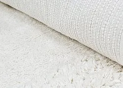Round rug - Ebba Natural Cotton Shaggy (offwhite)