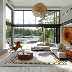 Wilton rug - Egiali (grey)