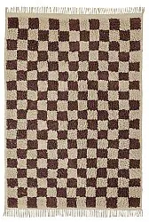 Shaggy rugs - Elsey Natural Cotton Shaggy (beige/brown)