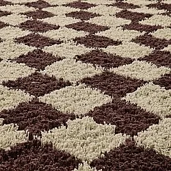 Shaggy rugs - Elsey Natural Cotton Shaggy (beige/brown)