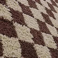Shaggy rugs - Elsey Natural Cotton Shaggy (beige/brown)
