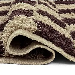 Shaggy rugs - Elsey Natural Cotton Shaggy (beige/brown)