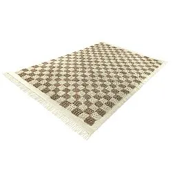 Shaggy rugs - Elsey Natural Cotton Shaggy (cream/sand)