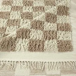 Shaggy rugs - Elsey Natural Cotton Shaggy (cream/sand)