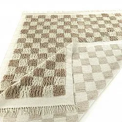 Shaggy rugs - Elsey Natural Cotton Shaggy (cream/sand)
