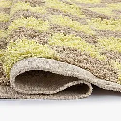 Shaggy rugs - Elsey Natural Cotton Shaggy (yellow/beige)
