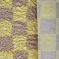 Shaggy rugs - Elsey Natural Cotton Shaggy (yellow/beige)