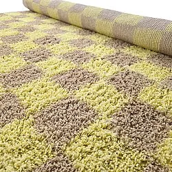 Shaggy rugs - Elsey Natural Cotton Shaggy (yellow/beige)