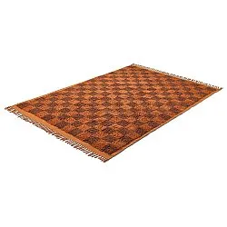 Shaggy rugs - Elsey Natural Cotton Shaggy (orange/red)
