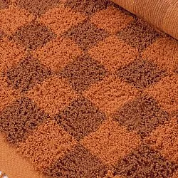 Shaggy rugs - Elsey Natural Cotton Shaggy (orange/red)