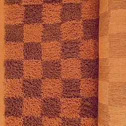 Shaggy rugs - Elsey Natural Cotton Shaggy (orange/red)